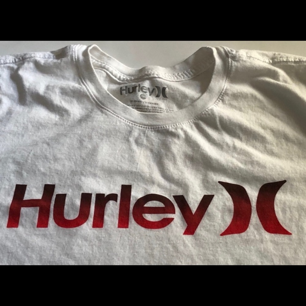 Hurley Logo White Tee XXL